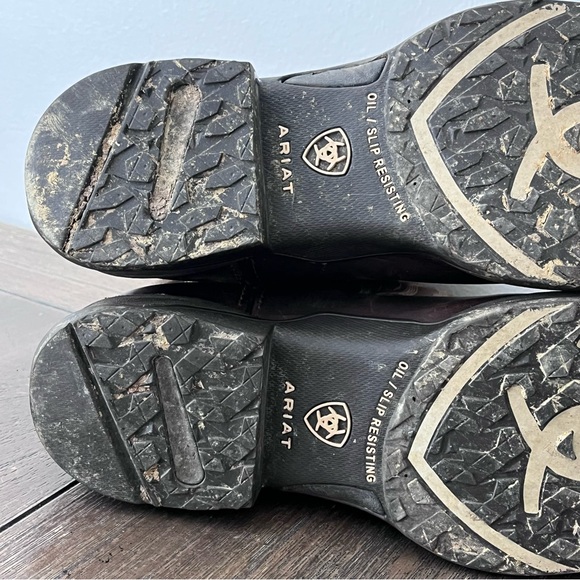 Ariat Anthem Shortie Waterproof Boots western Cowboy Womens size 9.5C - Picture 10 of 11